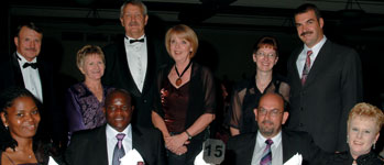 Eric Magnus of the Board of Governors of SAIS and guests of Anglo Platinum